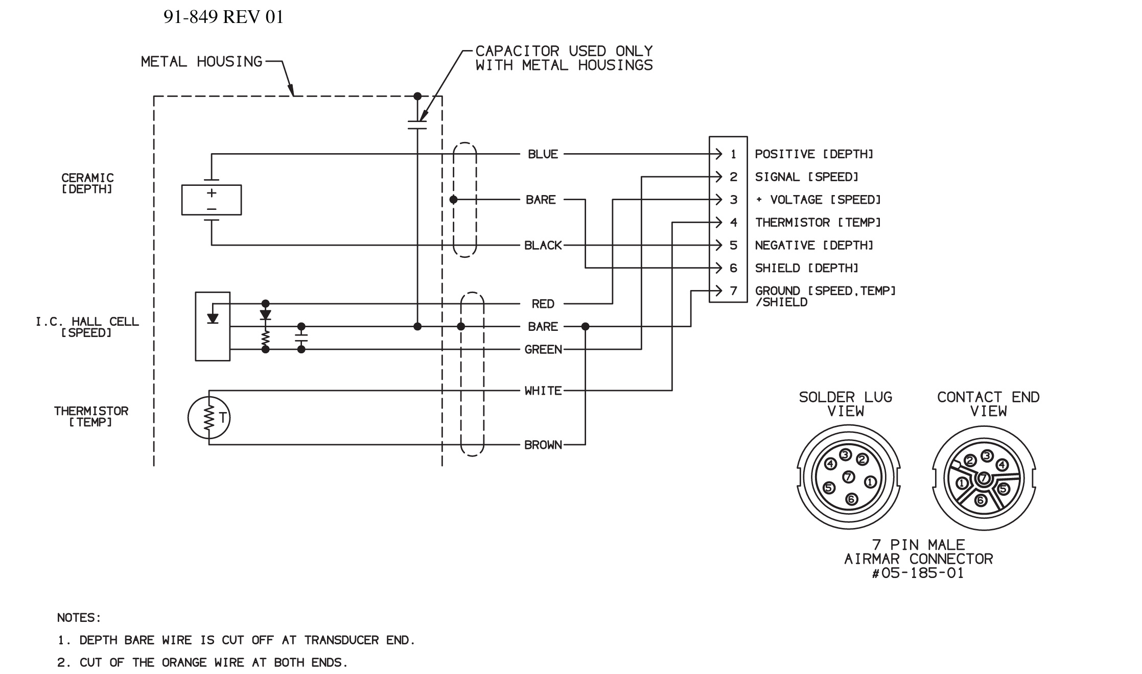 Airmar B60 Transducer Wiring Diagram - Wiring Diagram